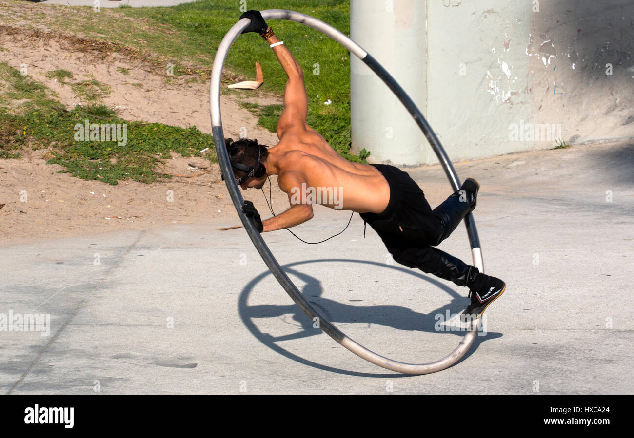 Venice Beach in Los Angeles Stockfoto