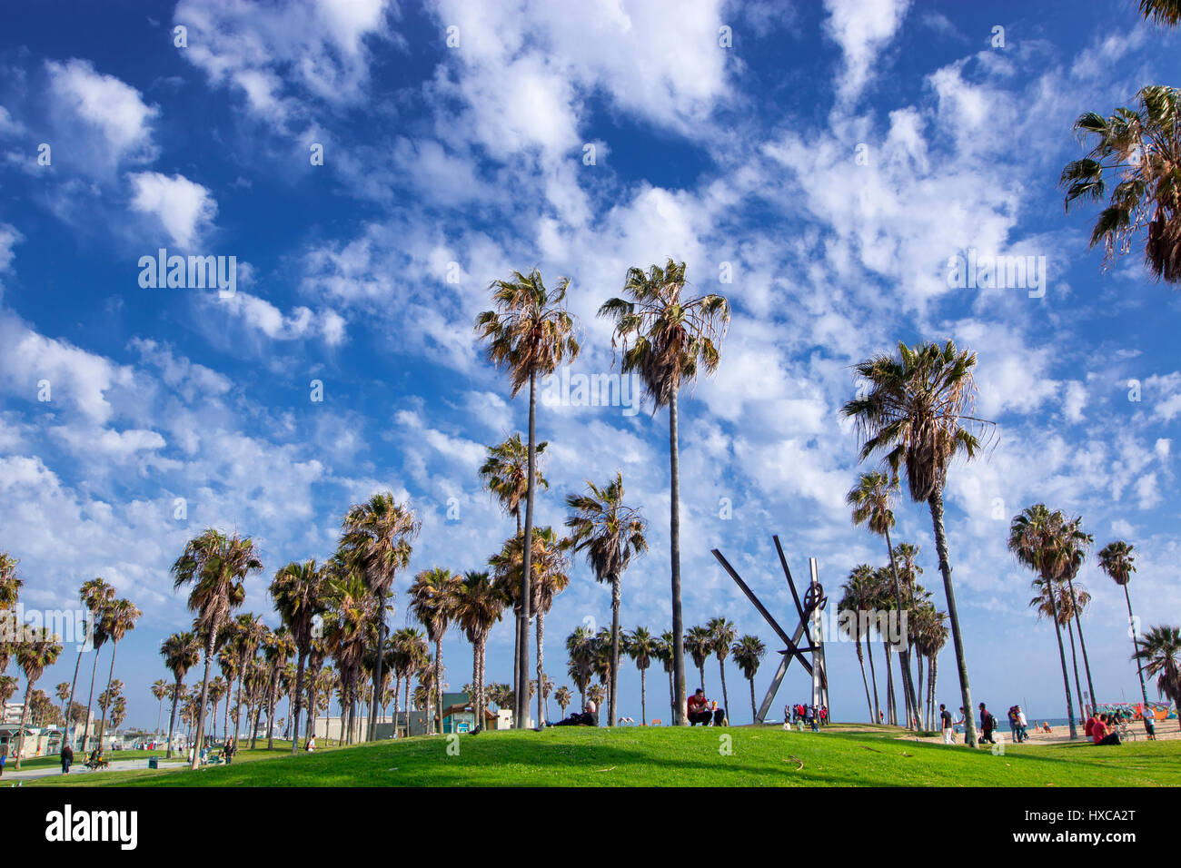 Venice Beach in Los Angeles Stockfoto