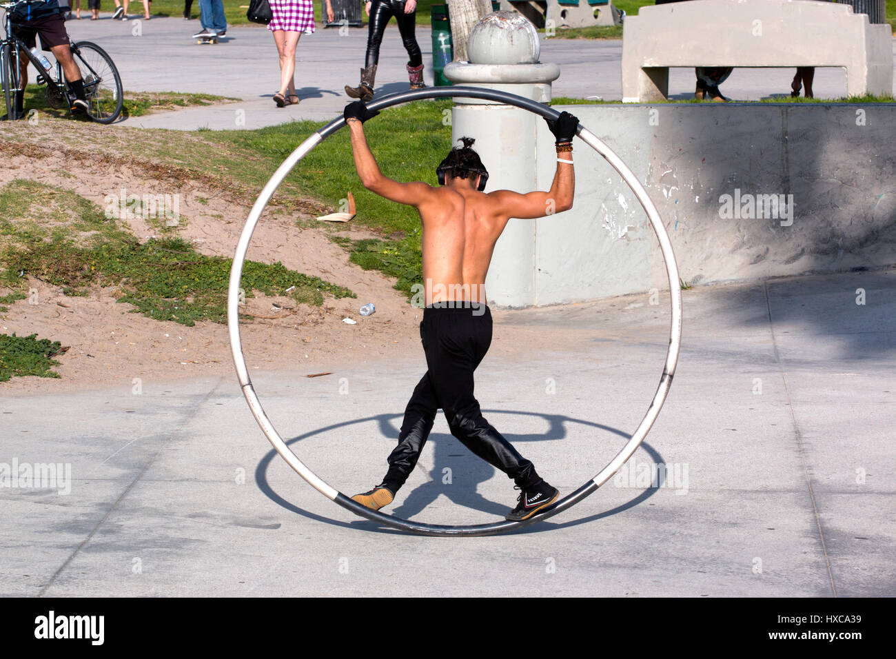 Venice Beach in Los Angeles Stockfoto
