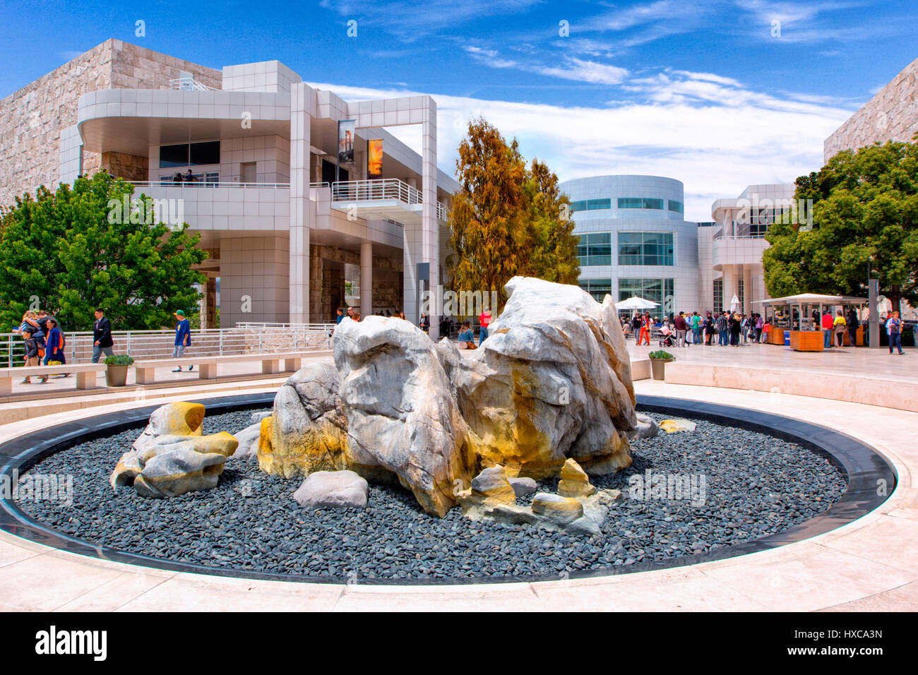 Getty Center in Los Angeles Stockfoto