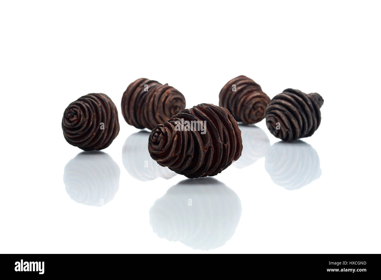 Hahn, Zapfen Stockfoto