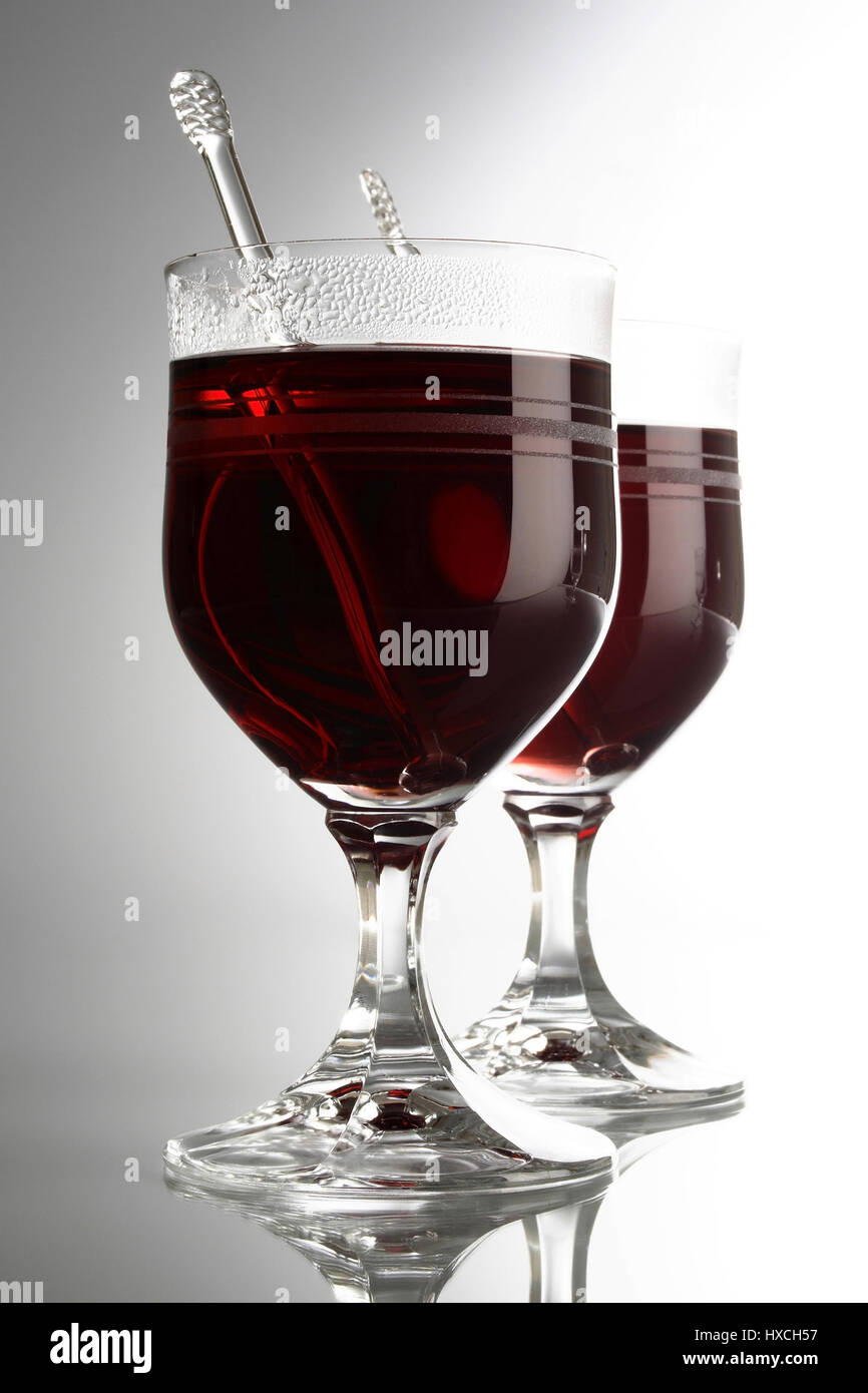 Rot Wein Grog, Rotweingrog Stockfotografie - Alamy