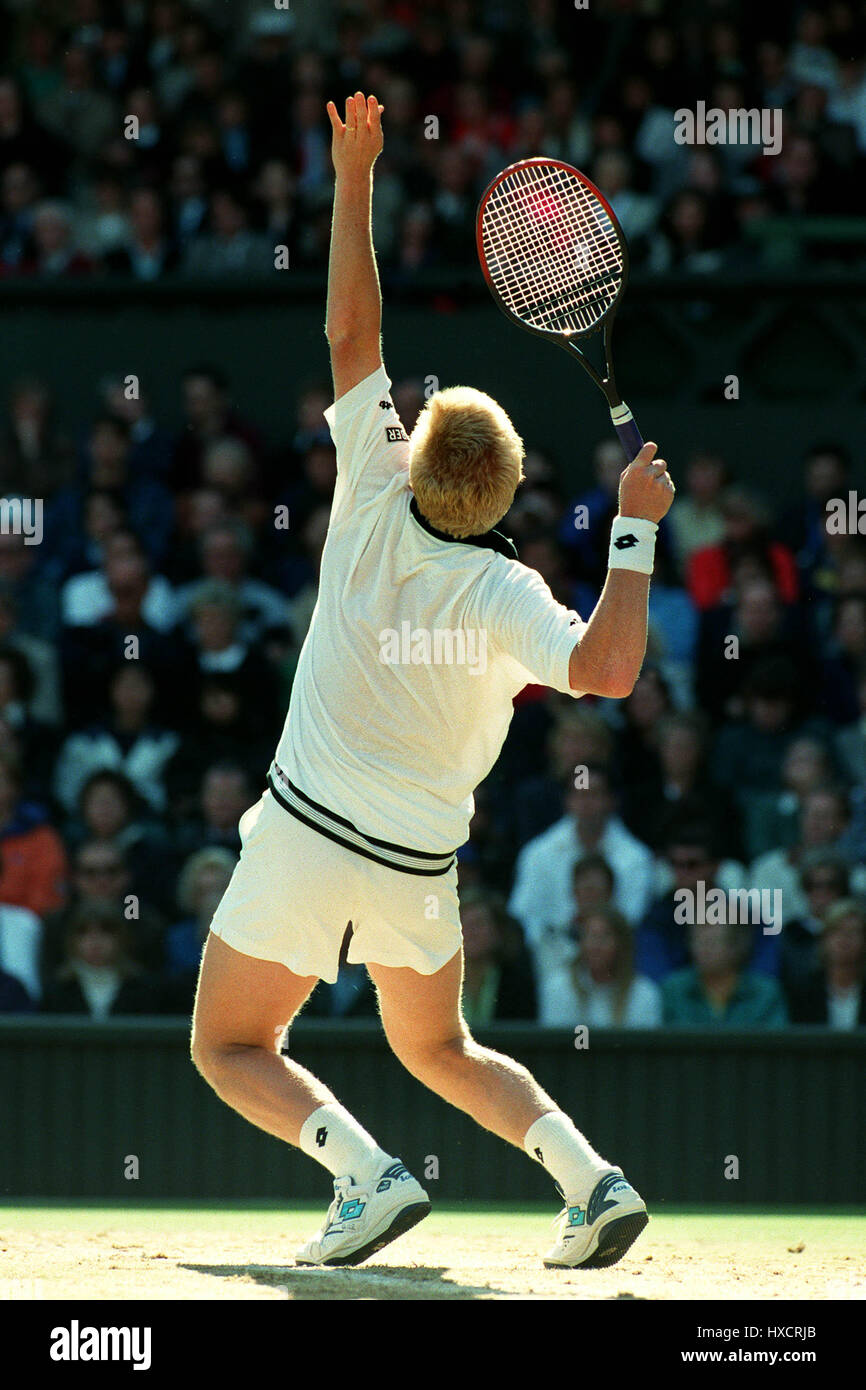 BORIS BECKER Deutschland 27. Juni 1997 Stockfoto