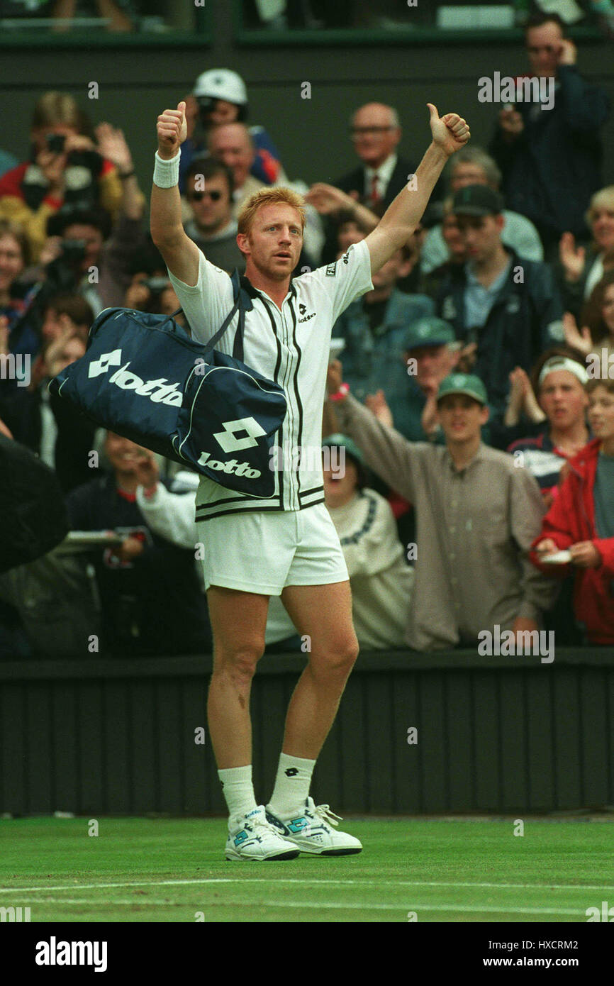 BORIS BECKER Deutschland 1. Juli 1997 Stockfoto