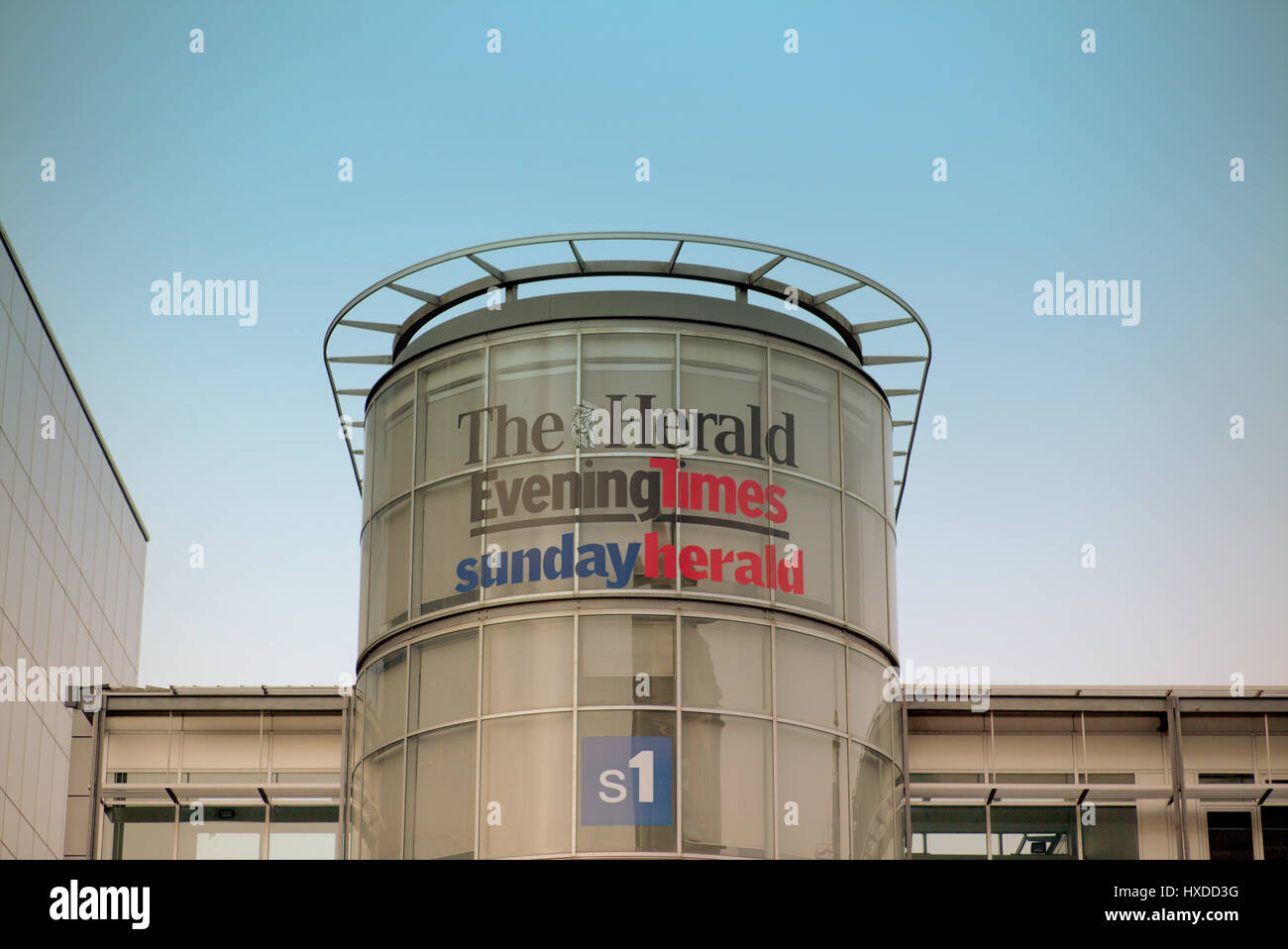 Herold Zeitung Headquaters Stockfoto