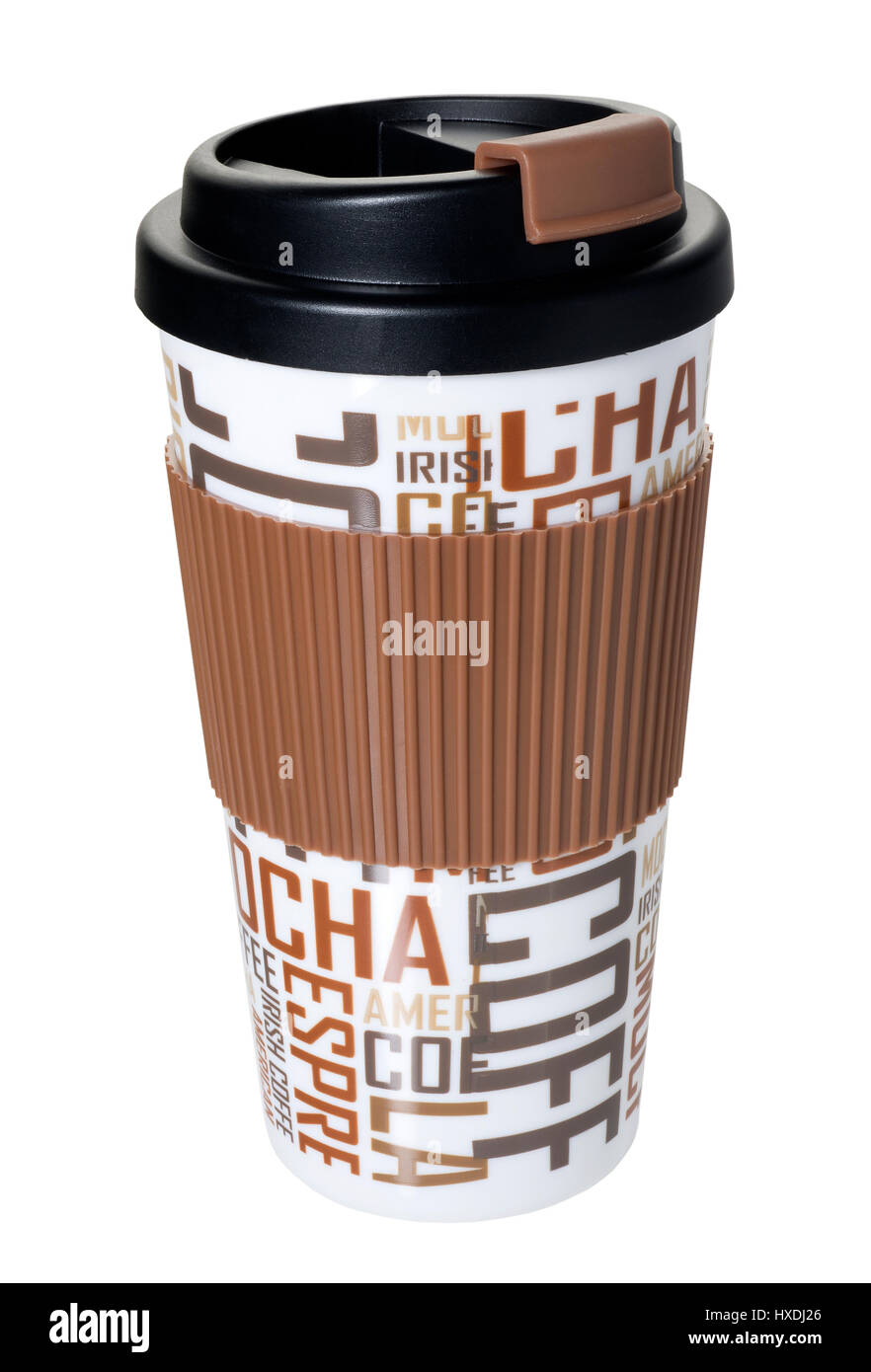 Kaffee zum mitnehmen Stockfoto