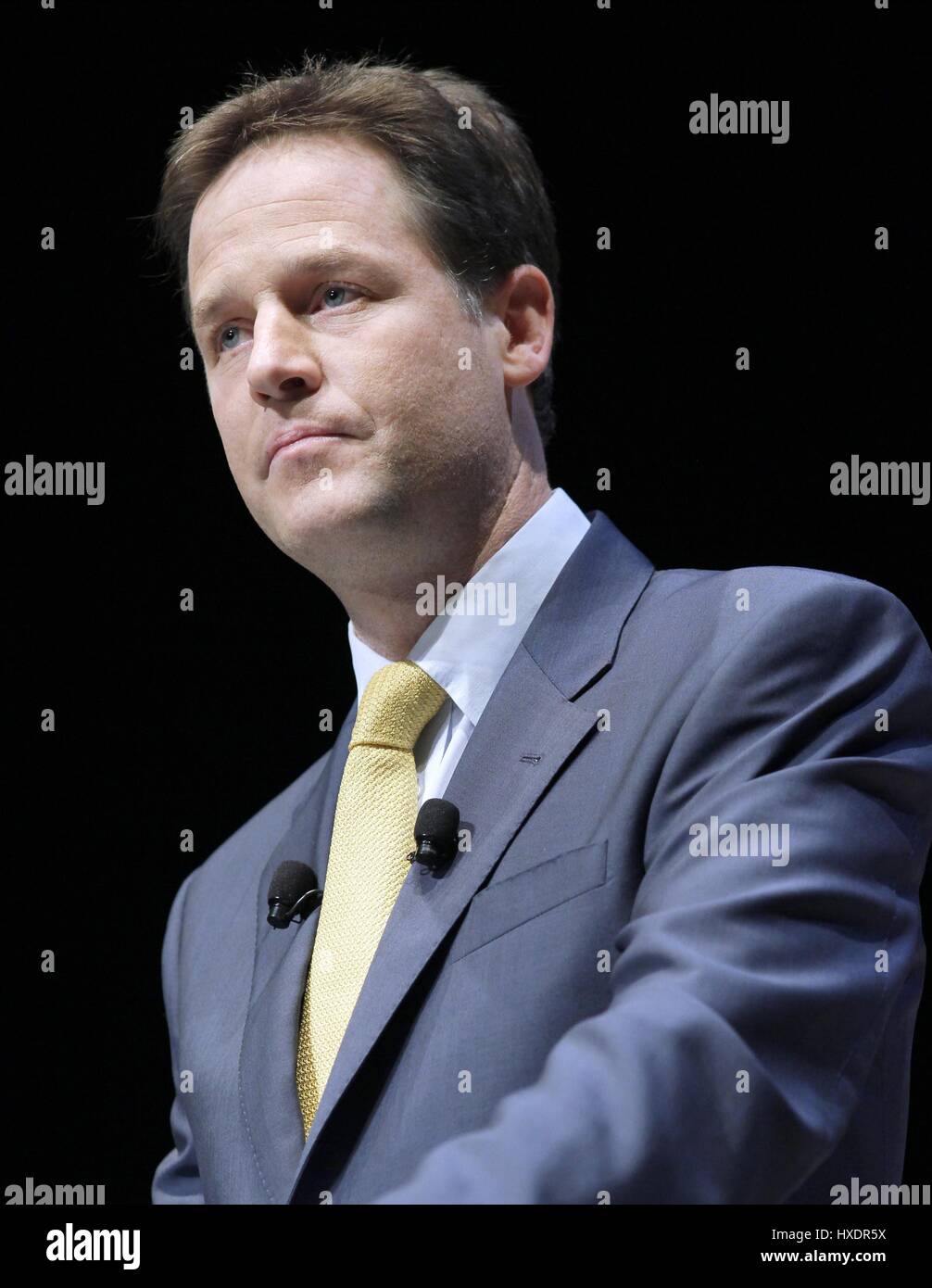 NICK CLEGG MP LIBERAL Democrats 20. September 2010 der AAC LIVERPOOL ENGLAND Stockfoto