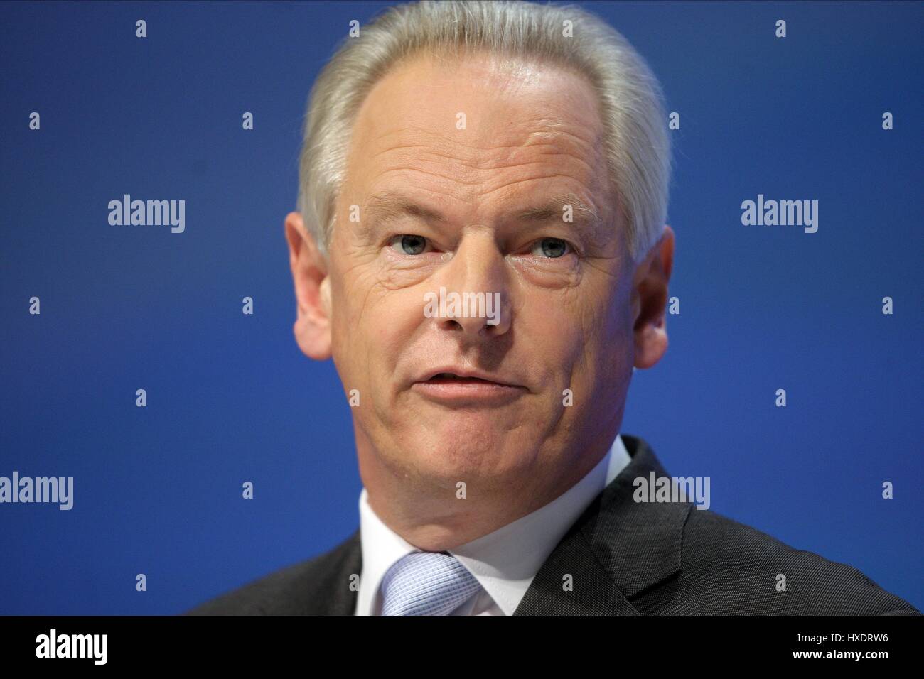 FRANCIS MAUDE MP CABINET OFFICE MINISTER 3. Oktober 2011 MANCHESTER Stadtzentrum von MANCHESTER ENGLAND Stockfoto