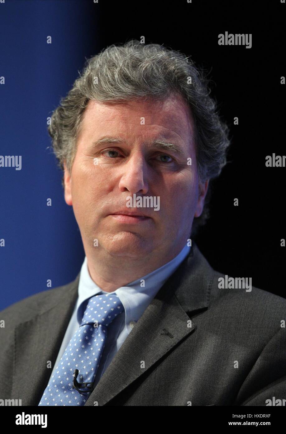 OLIVER LETWIN MP MINISTER für Regierung Politik 5. Oktober 2011 MANCHESTER Stadtzentrum von MANCHESTER ENGLAND Stockfoto