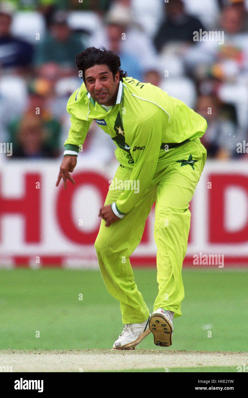 WASIM AKRAM PAKISTAN 5. Juni 1999 Stockfoto