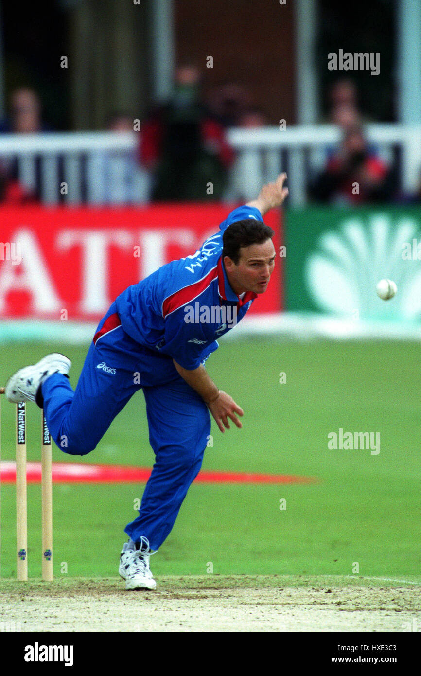 MARK EALHAM ENGLAND & KENT CCC 18. Mai 1999 Stockfoto