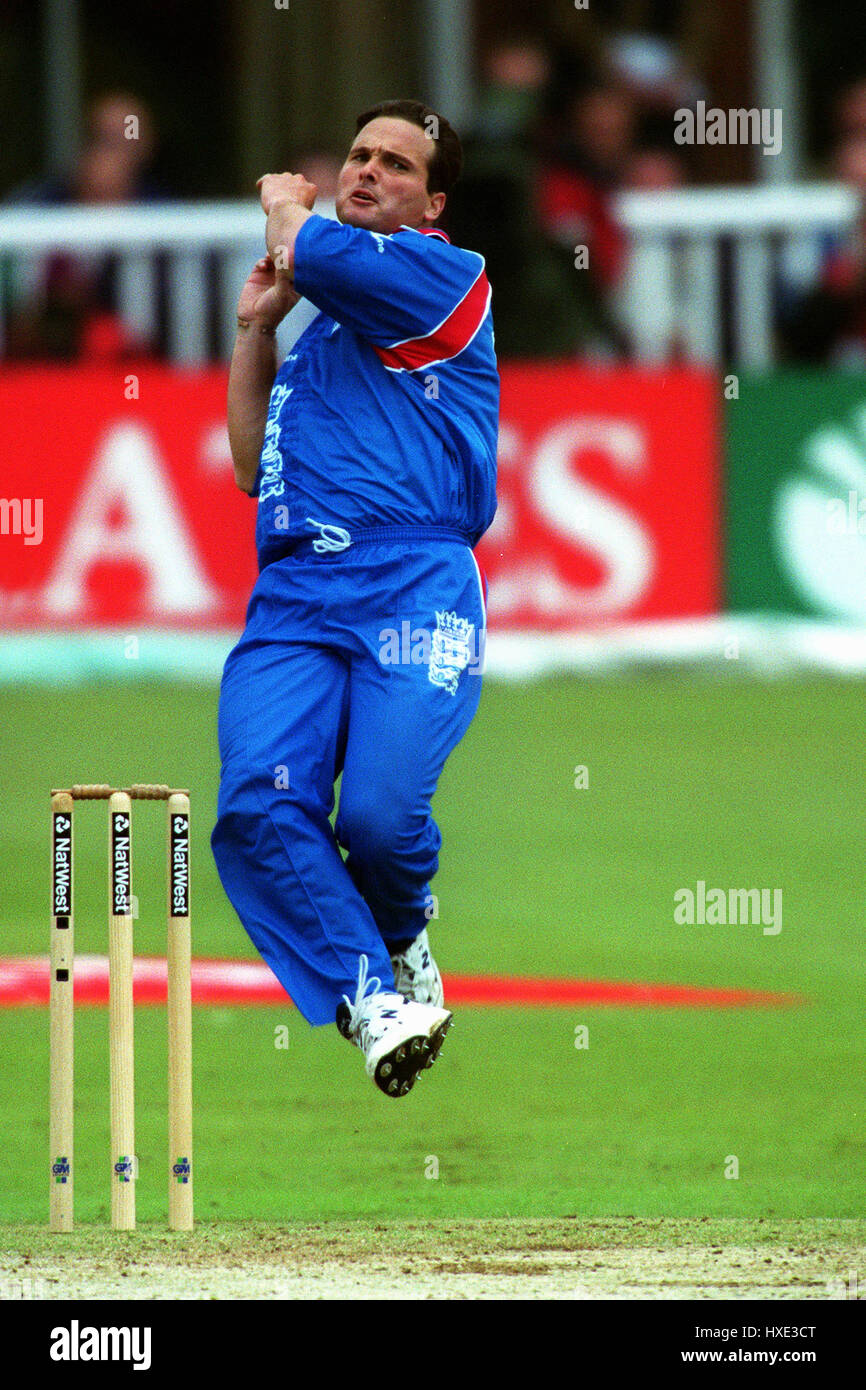 MARK EALHAM ENGLAND & KENT CCC 18. Mai 1999 Stockfoto