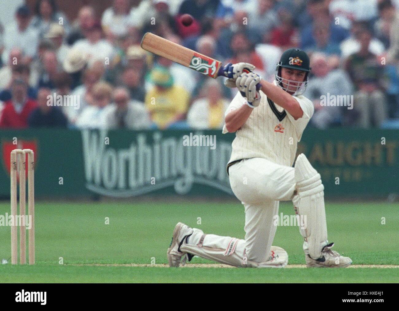 ADAM GILCHRIST Australien 23. Mai 1997 Stockfoto