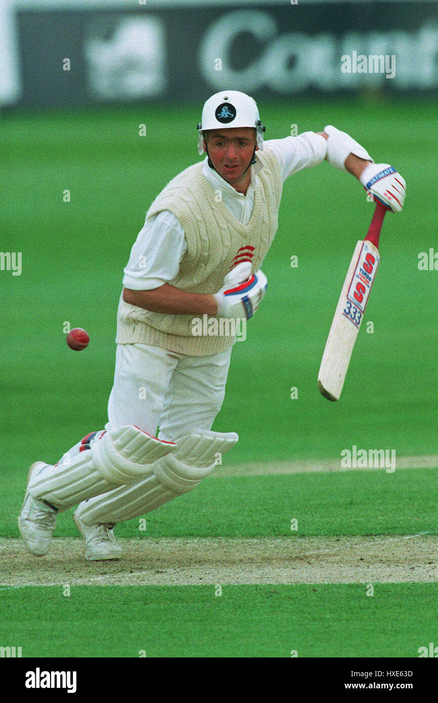 JOHN STEPHENSON ESSEX CCC 11. Mai 1992 Stockfoto