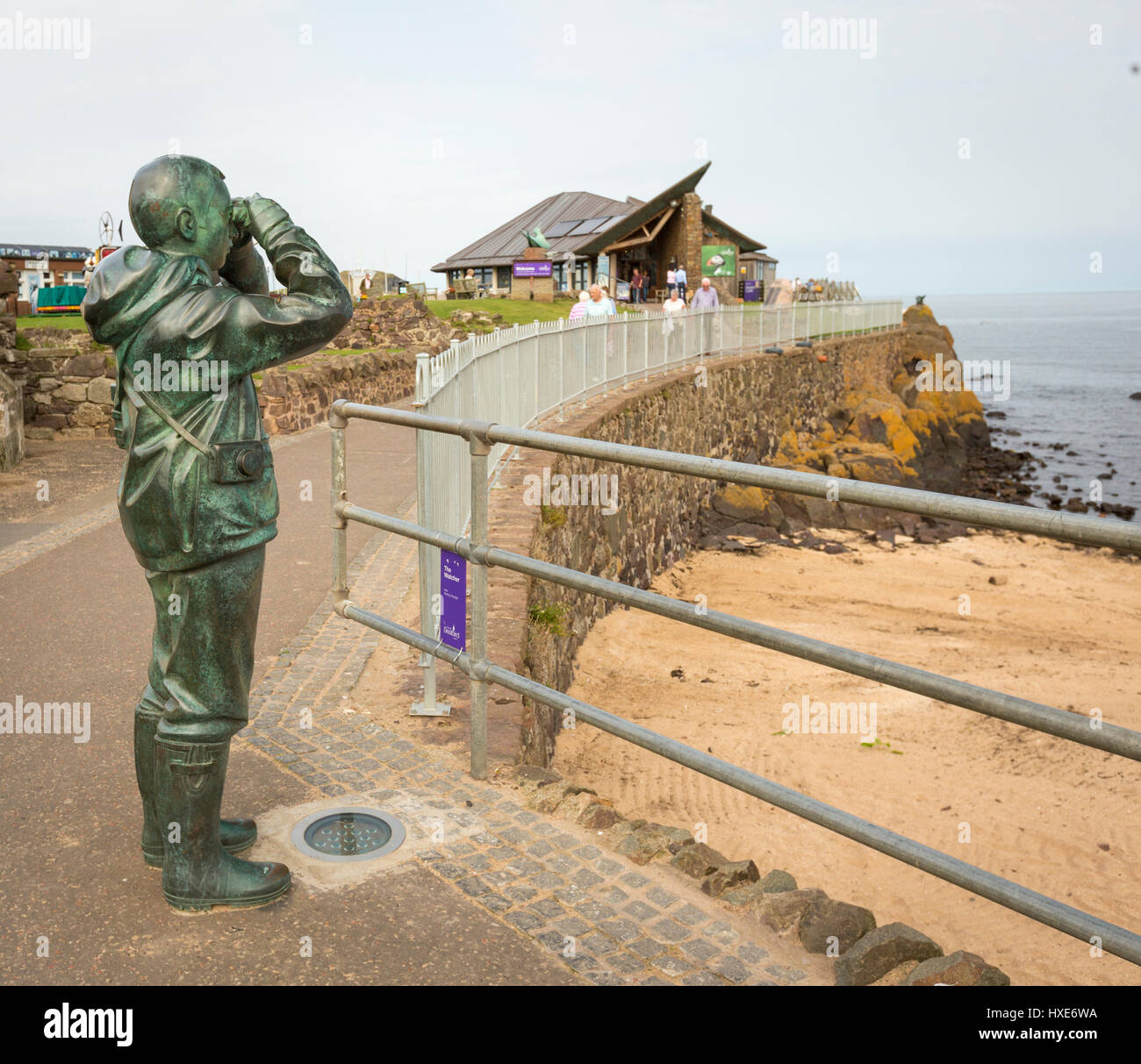 "The Watcher" im Zentrum schottischen Seabird North Berwick Stockfoto