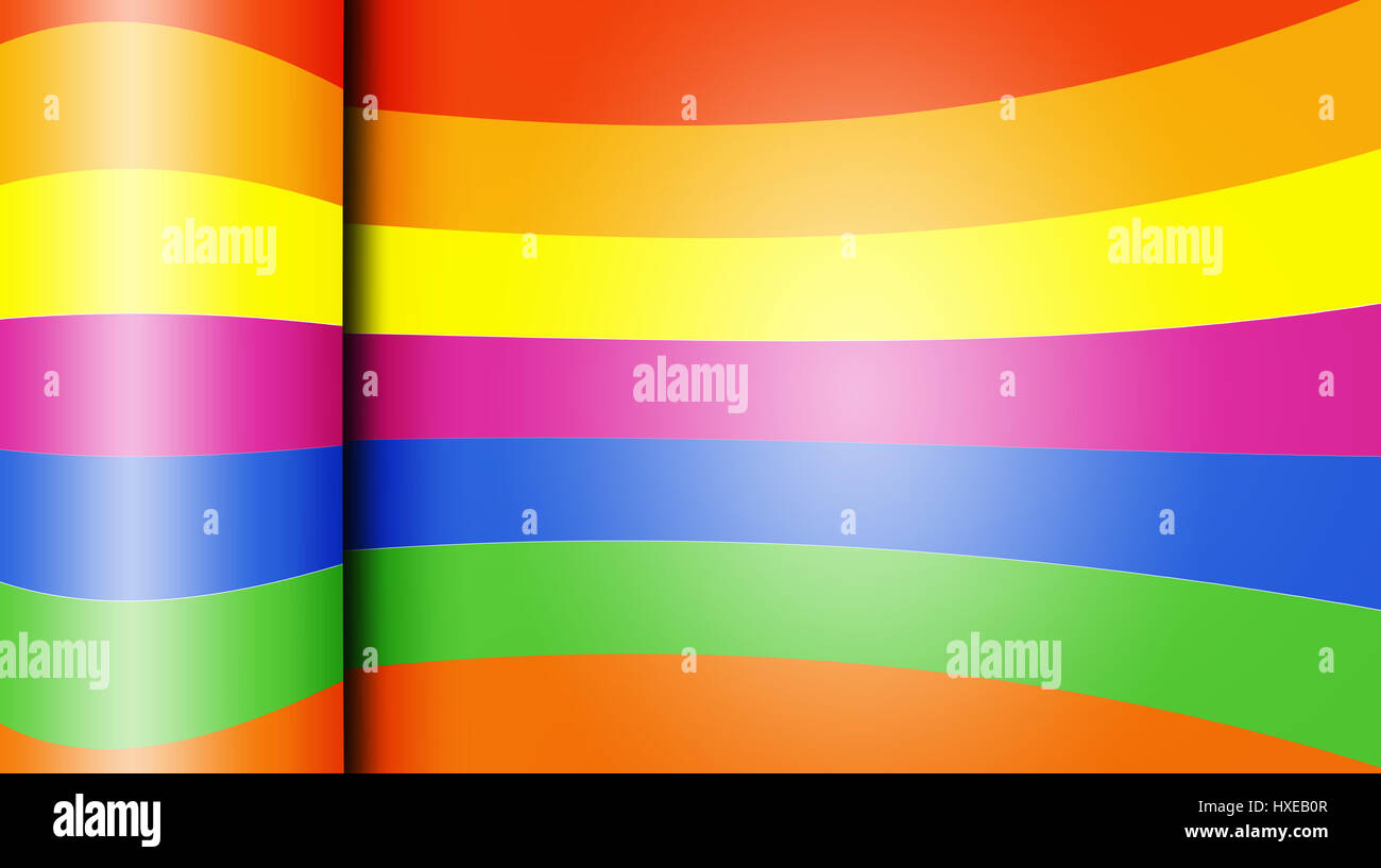 Bunte Hochglanzpapier abstrakte Design-Hintergrund Stockfoto