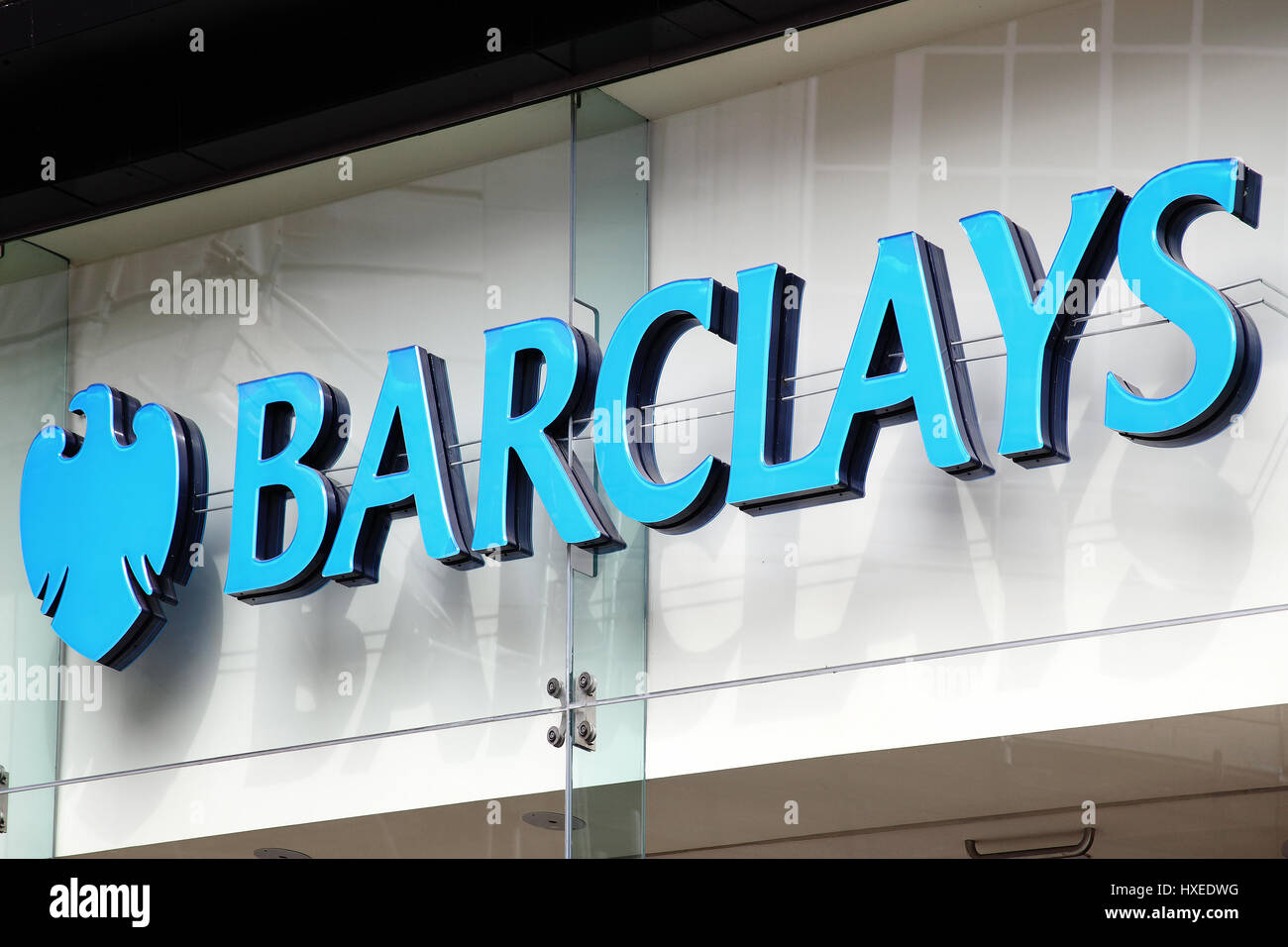 Barclaycard Logo Sign Stockfotos Und Bilder Kaufen Alamy