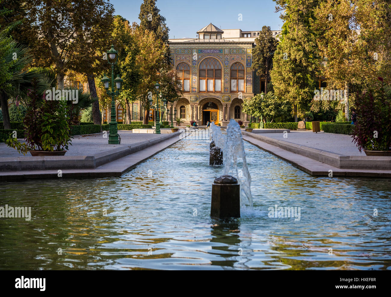 Salam (Empfang) Hall talarere Salam in Golestan Palast (Palast der