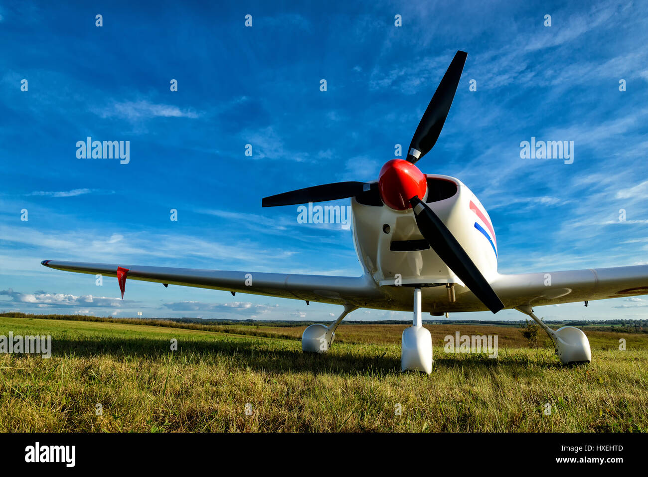 Leichtflugzeuge Stockfoto