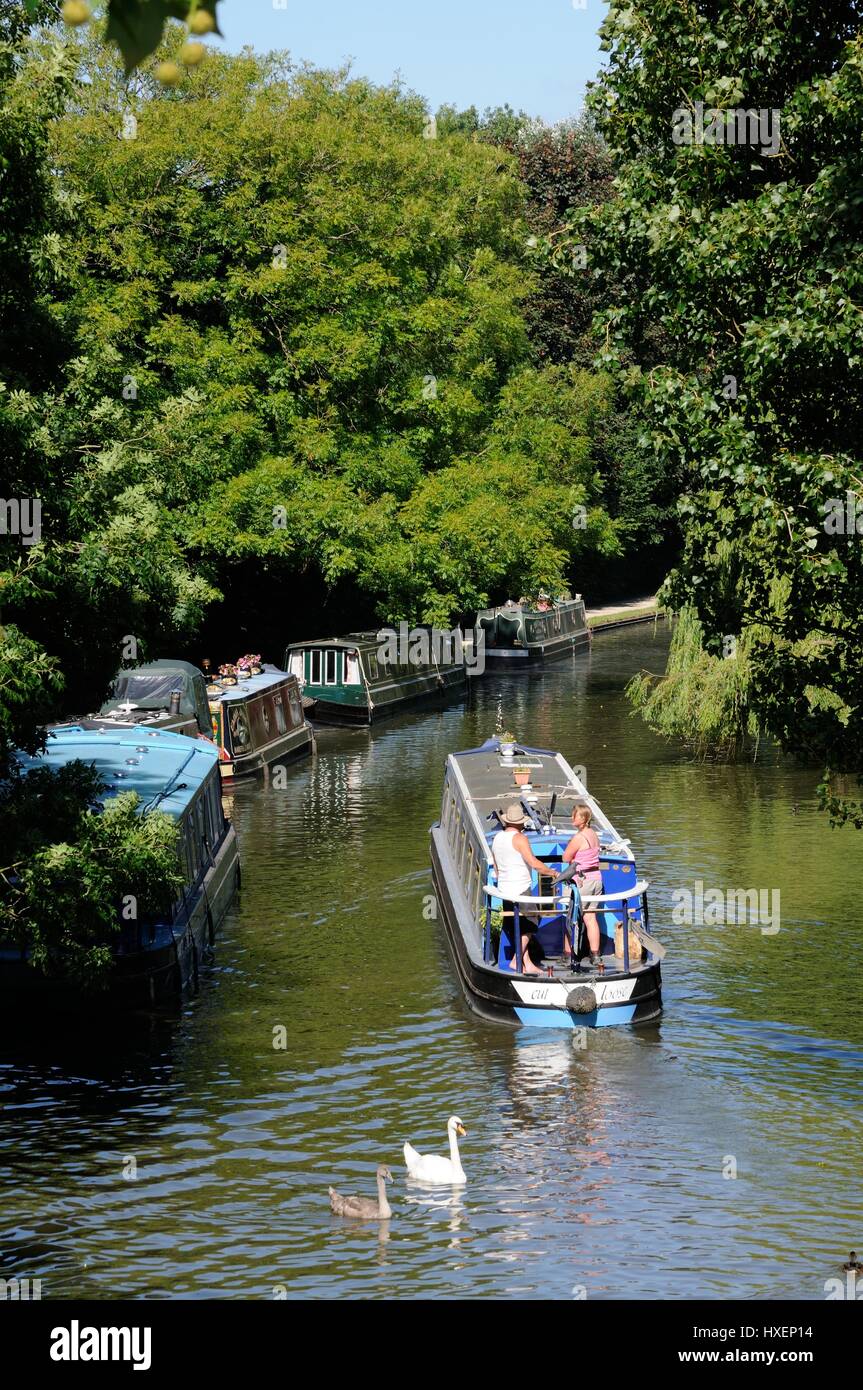 Grand Union Canal, Berkhamsted, Hertfordshire Stockfoto