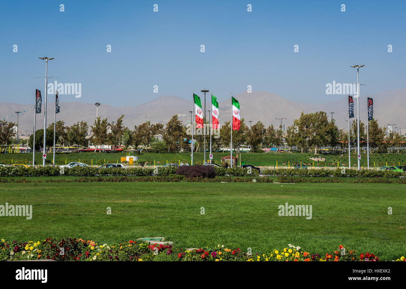 Azadi-Platz in Teheran Stadt, Hauptstadt von Iran und Teheran Provinz Stockfoto