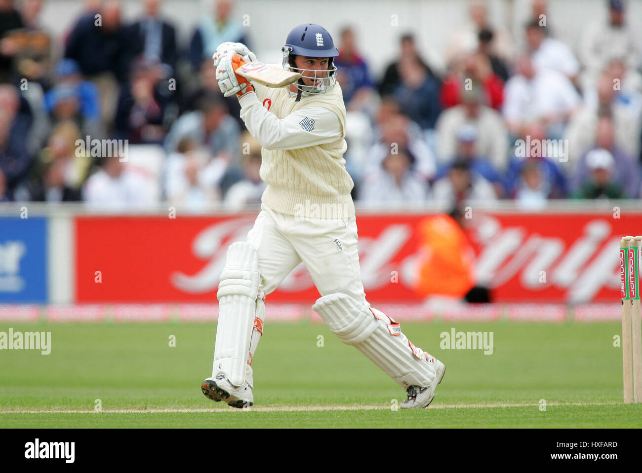 GRAHAM THORPE ENGLAND & SURREY CCC RIVERSIDE CHESTER LE STREET DURHAM 4. Juni 2005 Stockfoto