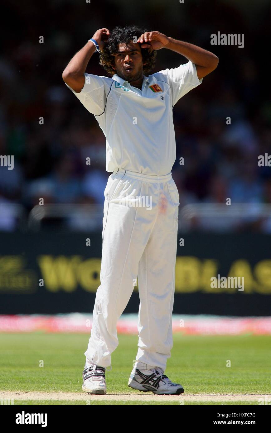 LASITH MALINGA SRI LANKA TRENT BRIDGE NOTTINGHAM ENGLAND 2. Juni 2006 Stockfoto