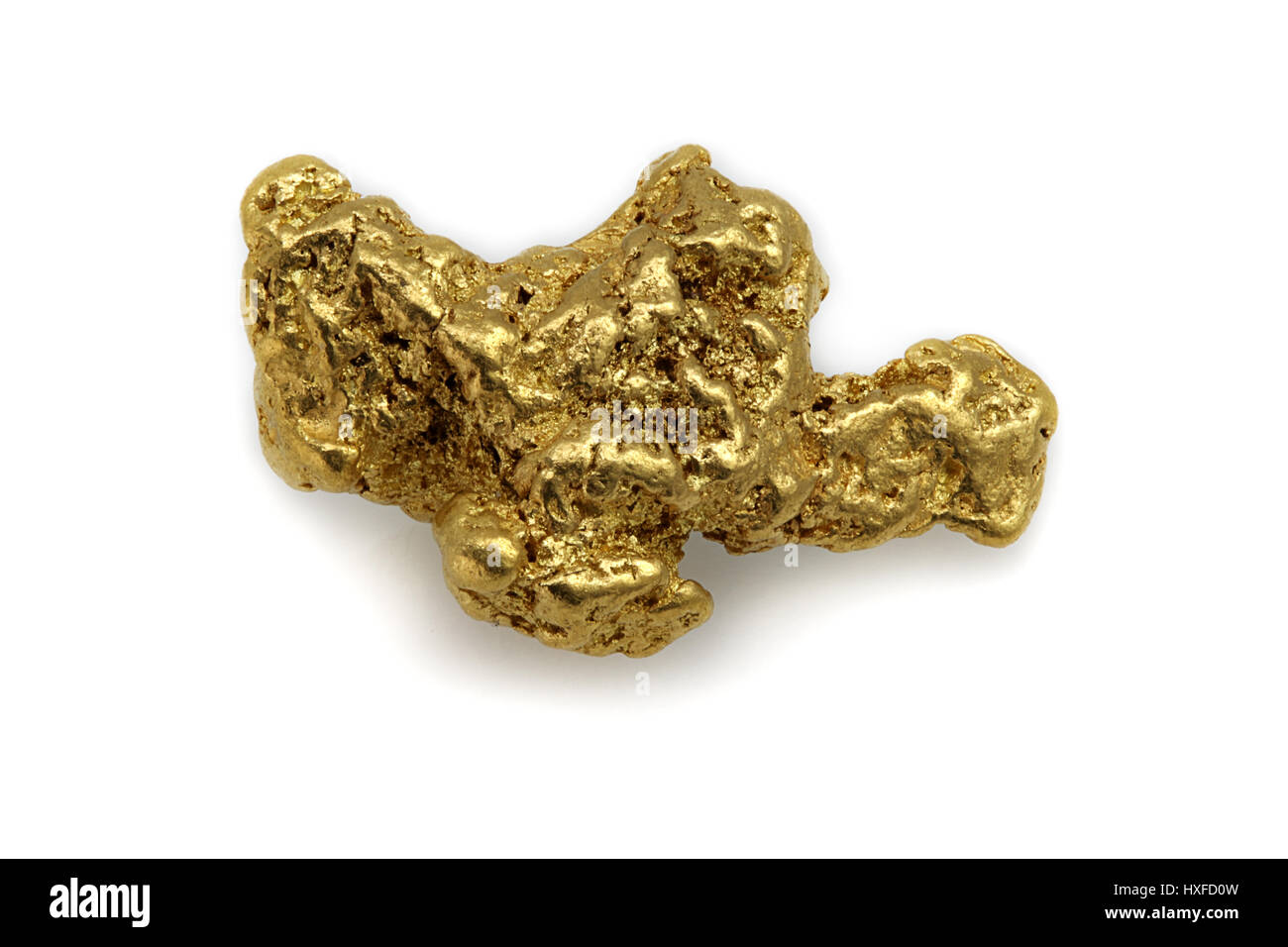 Gold-Nugget, Carisbrook, Australien Stockfoto