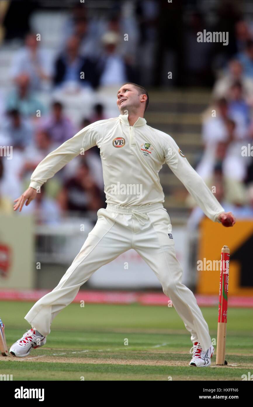 MICHAEL CLARKE Australien LORDS LONDON ENGLAND 16. Juli 2009 Stockfoto