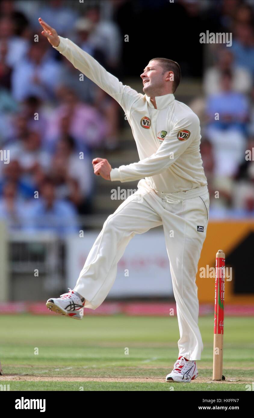 MICHAEL CLARKE Australien LORDS LONDON ENGLAND 16. Juli 2009 Stockfoto