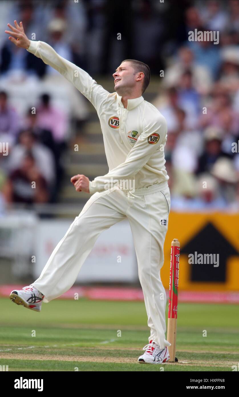 MICHAEL CLARKE Australien LORDS LONDON ENGLAND 16. Juli 2009 Stockfoto