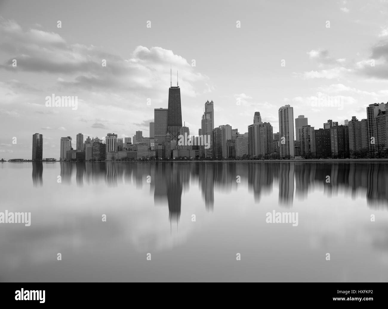 Chicago Downtown Stockfoto