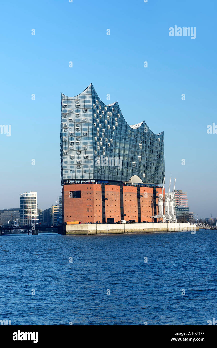 Elbphilharmonie in Hamburg, Deutschland, Europa, Deutschland, Europa Stockfoto