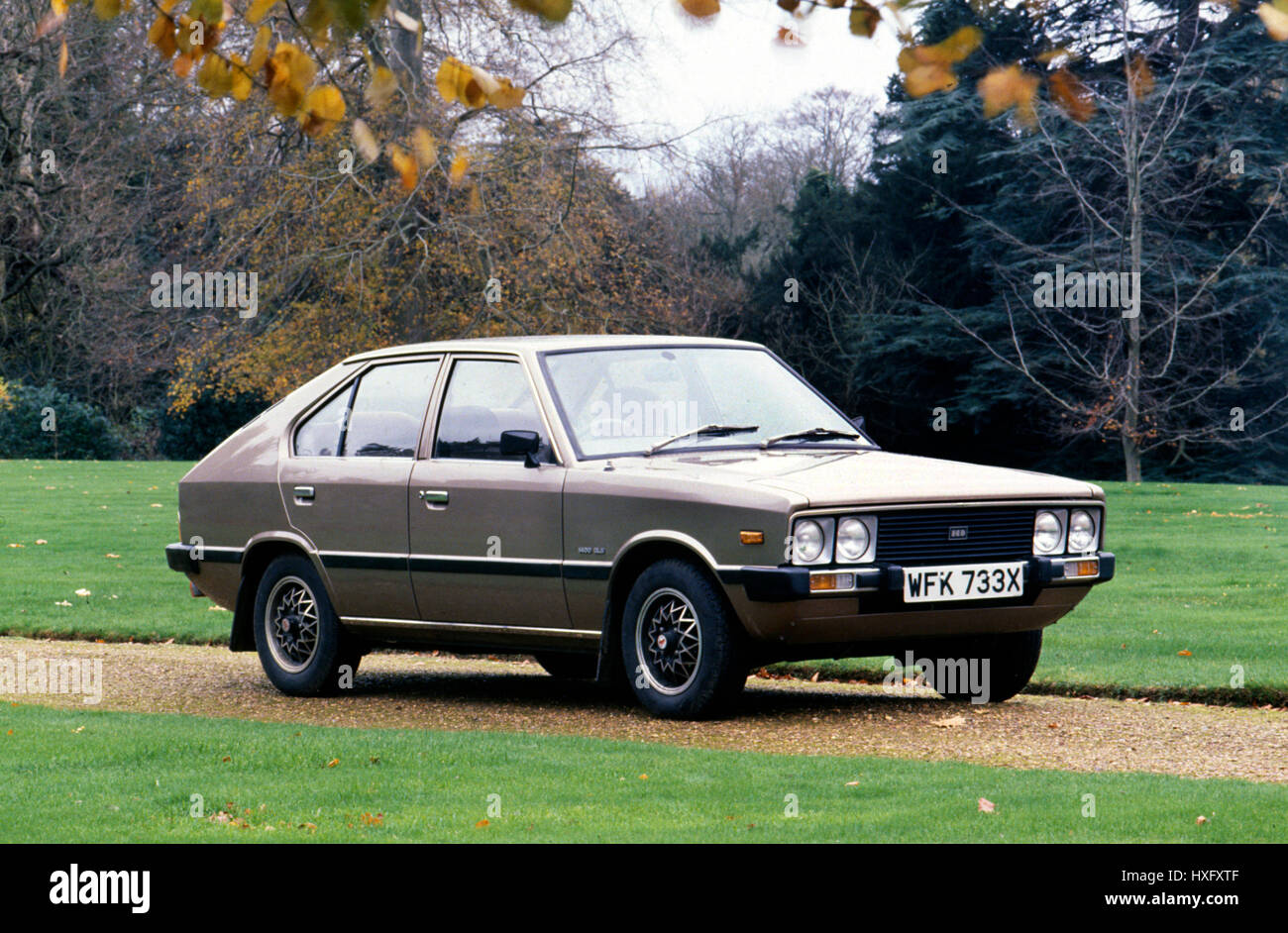 1982 Hyundai Pony 1400 GLS Stockfoto