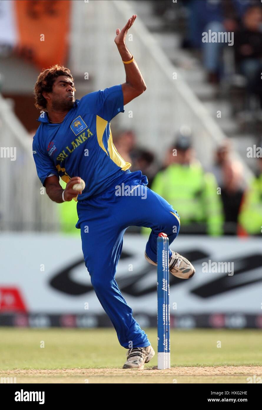 LASITH MALINGA SRI LANKA TRENT BRIDGE NOTTINGHAM ENGLAND 8. Juni 2009 Stockfoto
