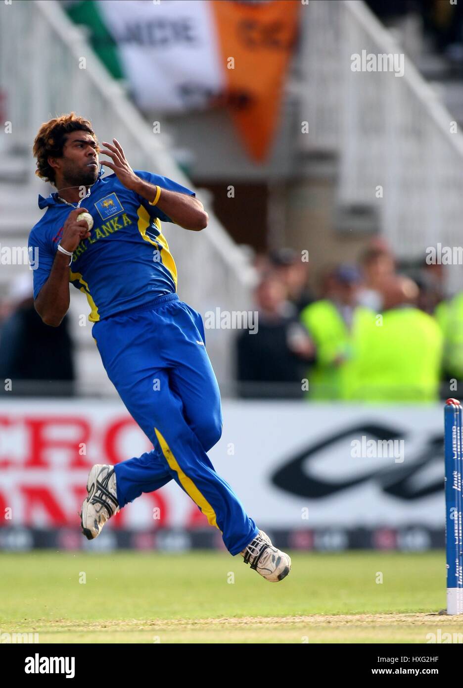 LASITH MALINGA SRI LANKA TRENT BRIDGE NOTTINGHAM ENGLAND 8. Juni 2009 Stockfoto