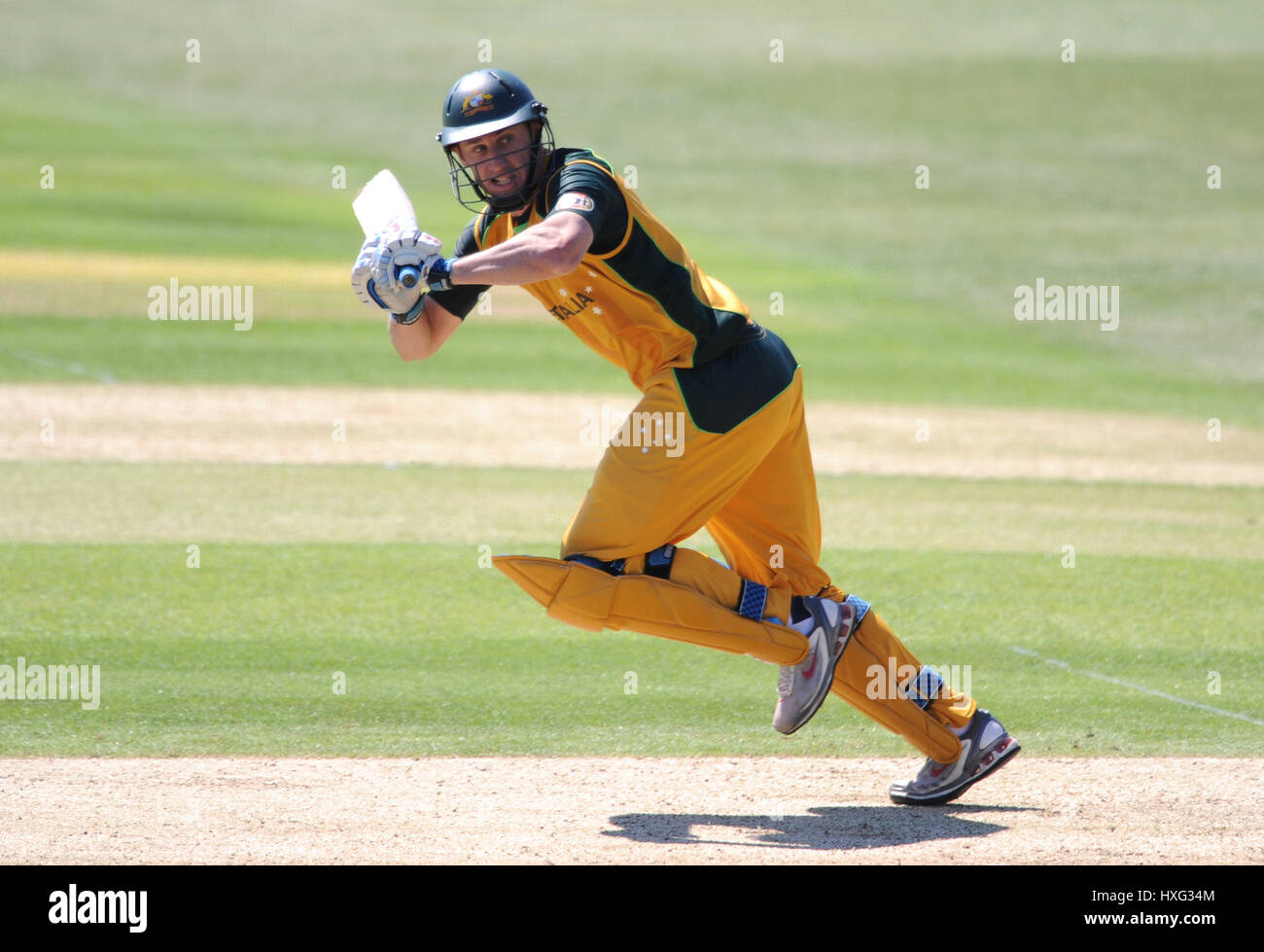 DAVID HUSSEY Australien V Bangladesch TRENT BRIDGE NOTTINGHAM ENGLAND 1. Juni 2009 Stockfoto