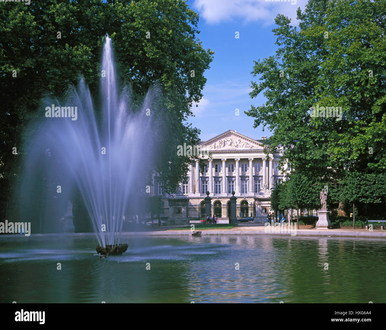 Palast der Nation, der königliche Palast, Brüssel, Belgien Stockfoto