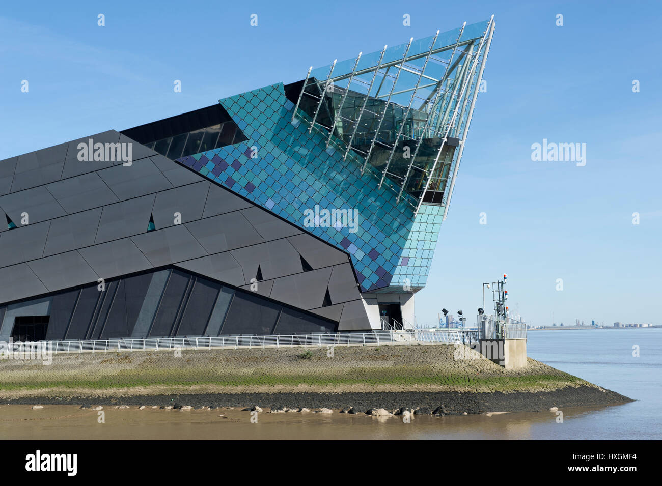 Die tiefen Aquarium an der Humber-Mündung in Kingston Upon Hull, UK Kulturhauptstadt 2017 Stockfoto
