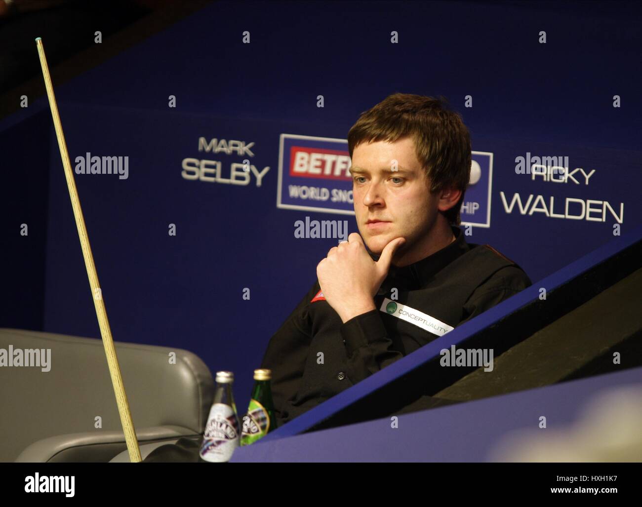 RICKY WALDEN ENGLAND die Tiegel SHEFFIELD ENGLAND 19. April 2009 Stockfoto