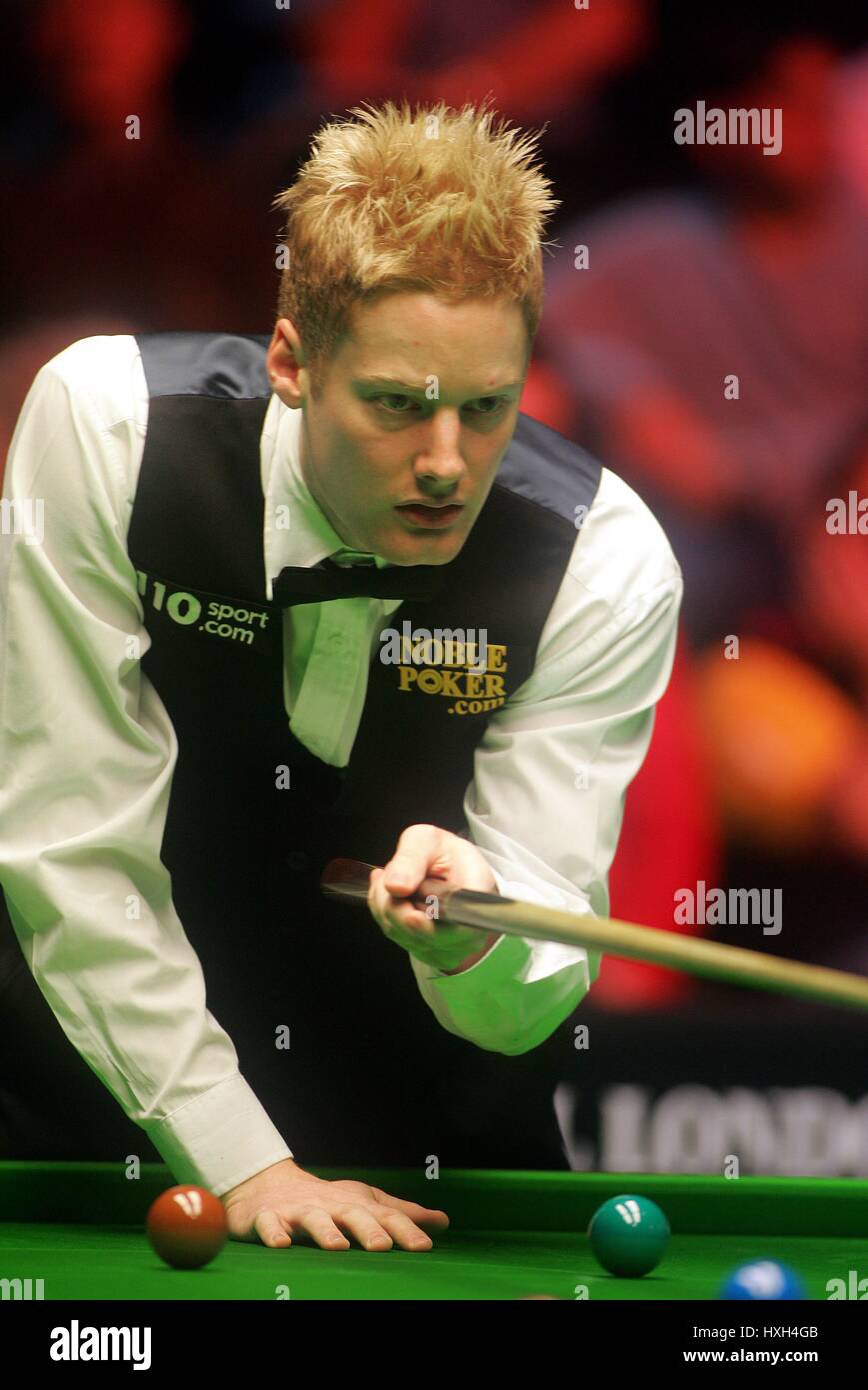 Neil Robertson Australien Barbican Centre York 16 Dezember 2005 Stockfotografie Alamy