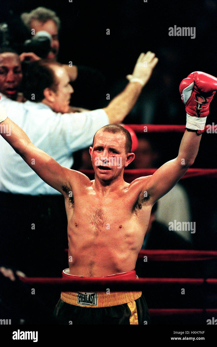 PAUL INGLE V JUNIOR JONES MADDISON SQUARE GARDEN 29. April 2000 Stockfoto