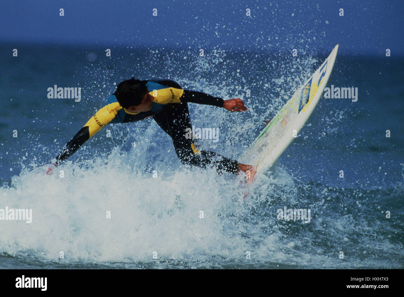 SURFER britischen Meisterschaften NEWQUAY 24. September 1986 Stockfoto