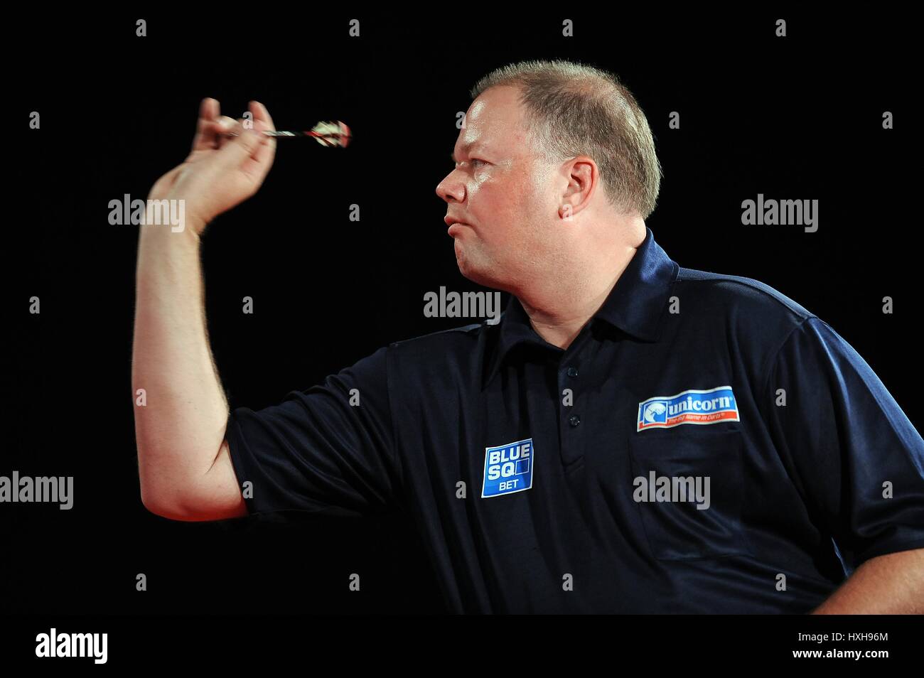 RAYMOND VAN BARNEVELD Niederlande REEBOK STADIUM BOLTON ENGLAND 5. Juni 2009 Stockfoto