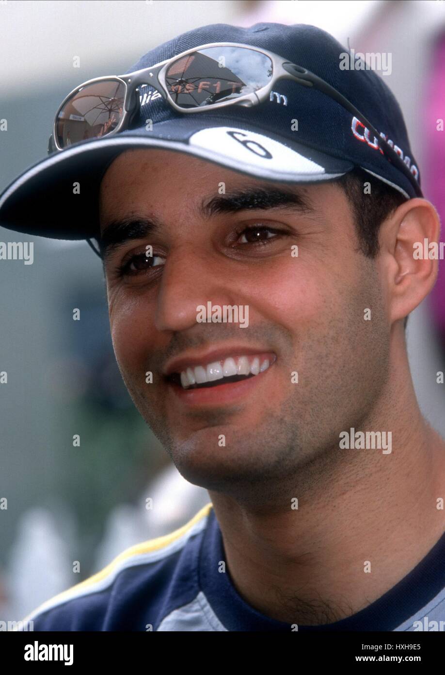 Rennfahrer JUAN MONTOYA WILLIAMS 19. Mai 2002 Stockfoto