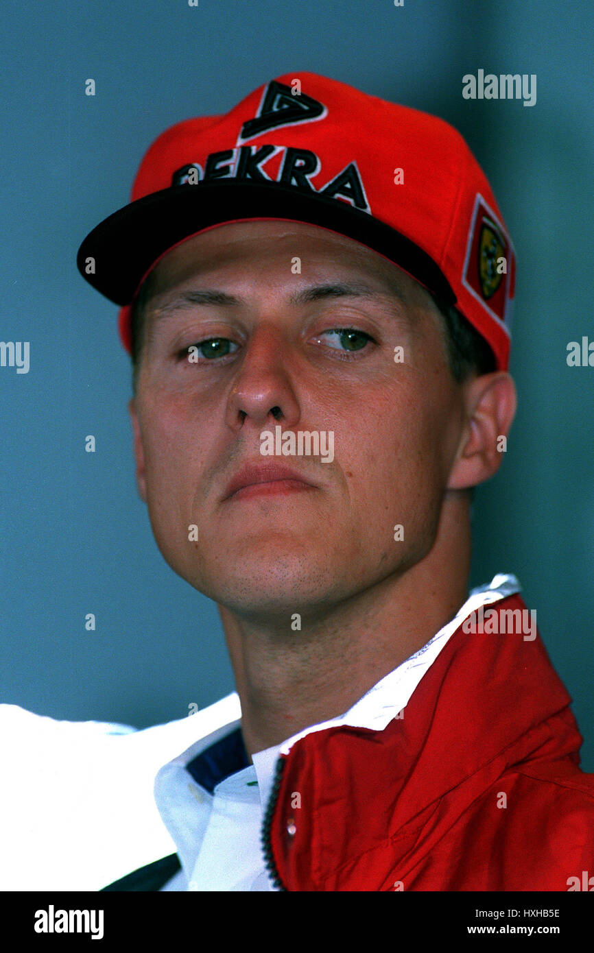 MICHAEL SCHUMACHER FERRARI 13. Juli 1998 Stockfotografie Alamy