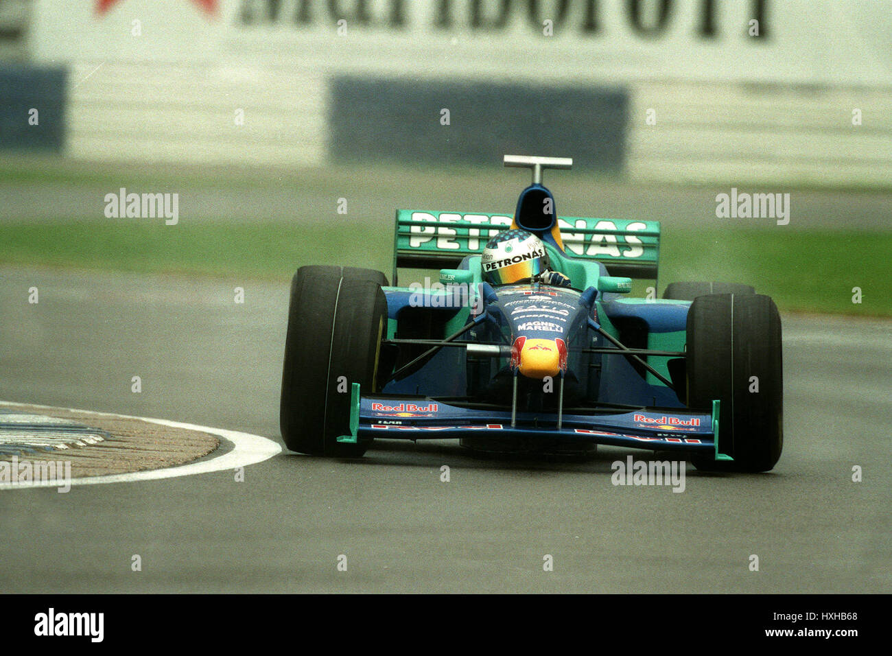 JEAN ALESI RED BULL SAUBER 13. Juli 1998 Stockfoto