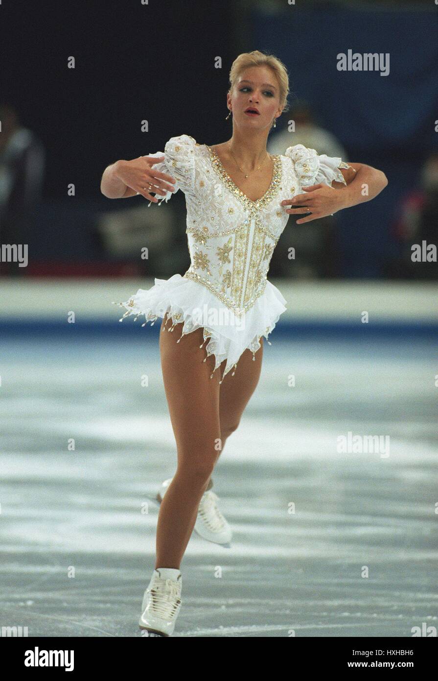 NICOLE BOBEK ICE DANCE CHAMPIONSHIPS 28. März 1995 Stockfoto
