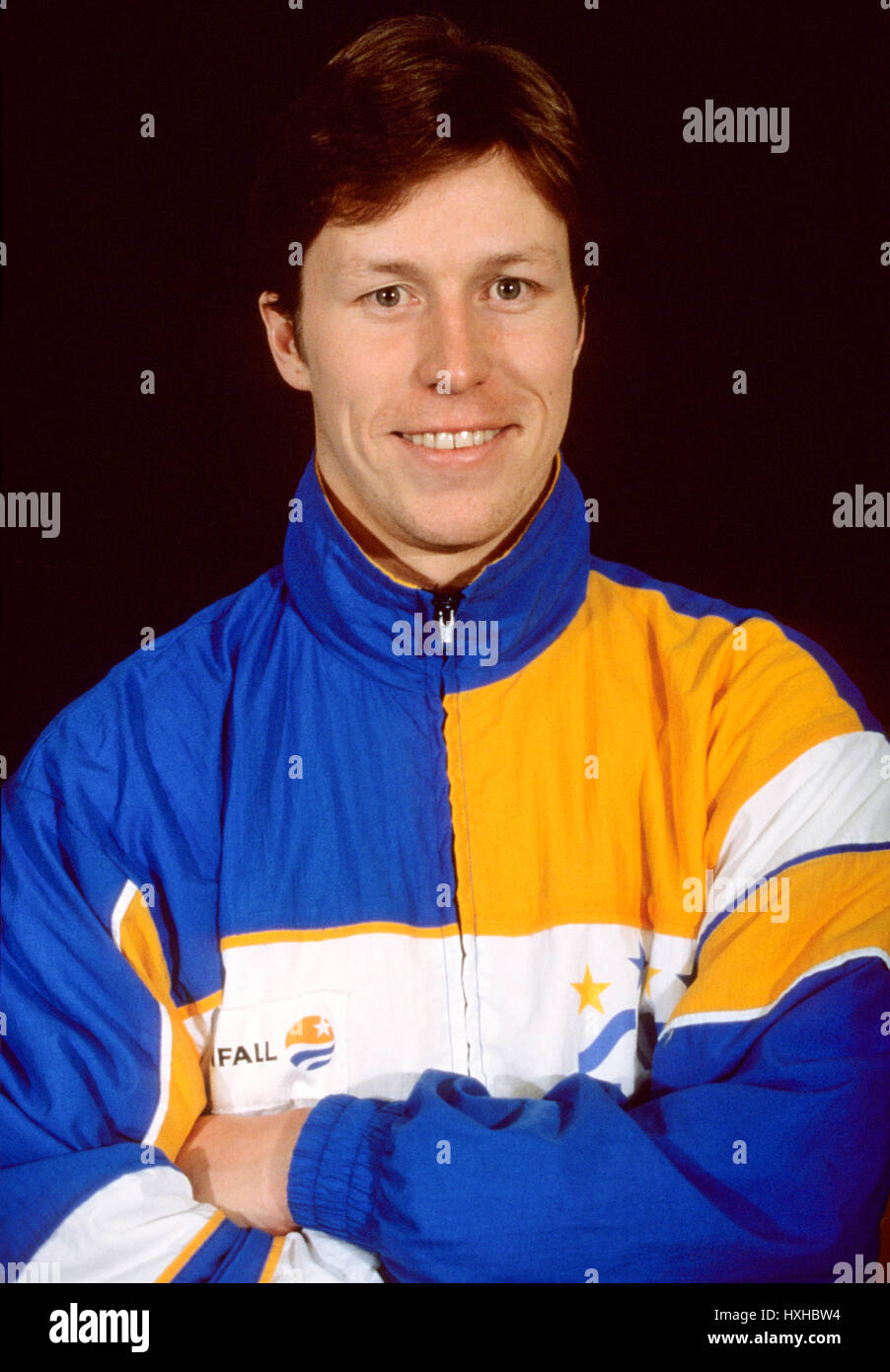 JO WALDNER schwedischer Tischtennisspieler 2003 Stockfoto