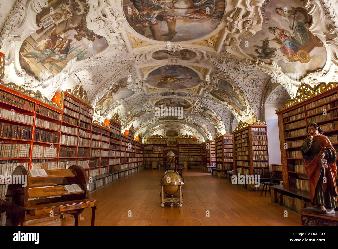 Kloster Strahov, Prag, Tschechien Stockfoto